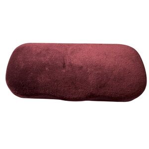 Plush High End Designer GUCCI Brand Velvet Ruby Red Sunglasses Eyeglasses Case